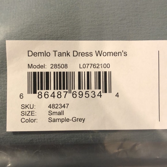 Demlo Tank Dress Women's Small, Grey - Picture 5 of 7